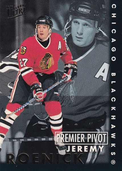 insert karta JEREMY ROENICK 95-96 Fleer Ultra Premier Pivot číslo 7 of 10